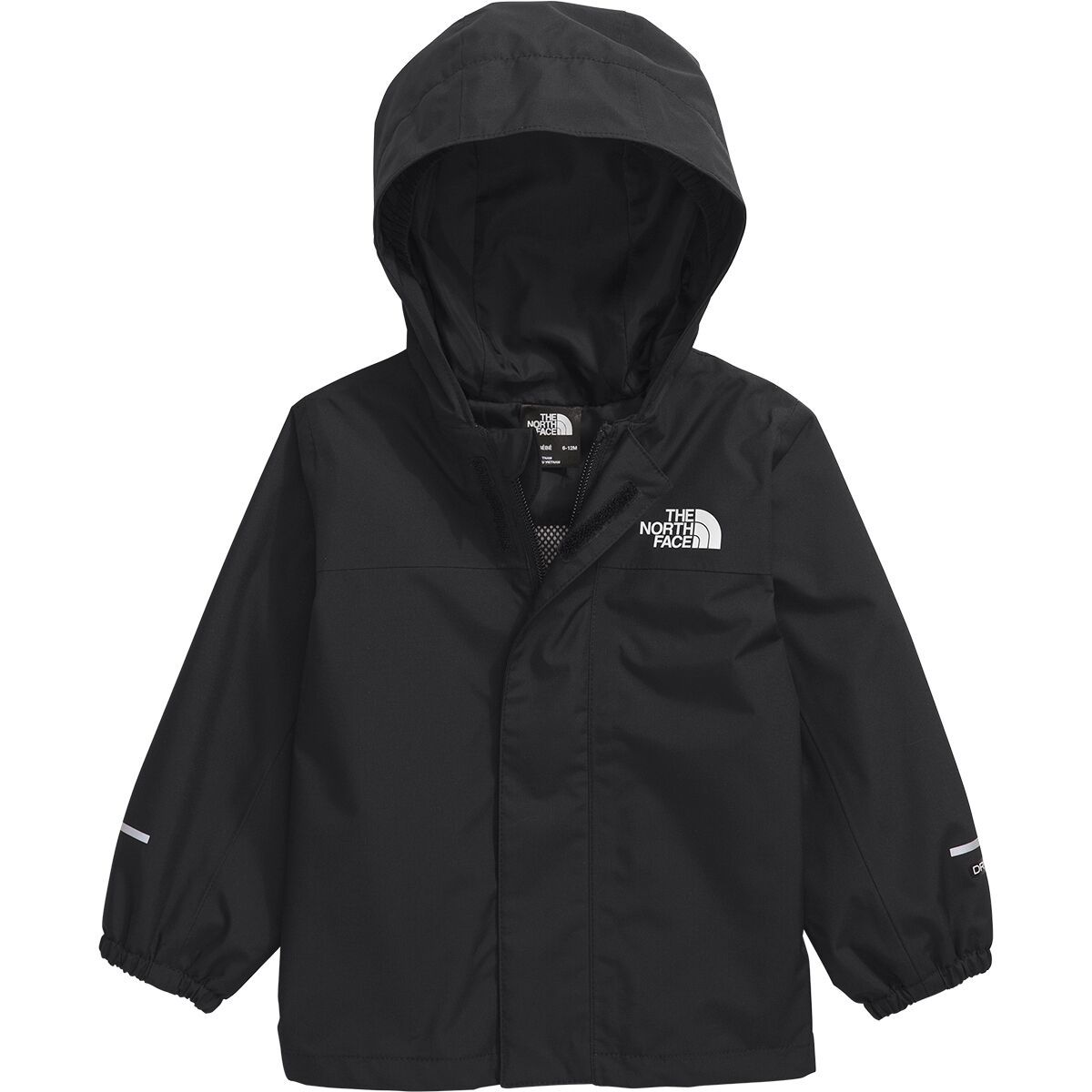 Image of The North Face Antora Rain Jacket - Infants' TNF Black/TNF Black, 24M