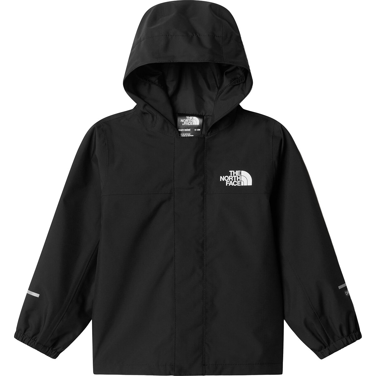 Image of The North Face Antora Rain Jacket - Infants' TNF Black/TNF Black, 3M