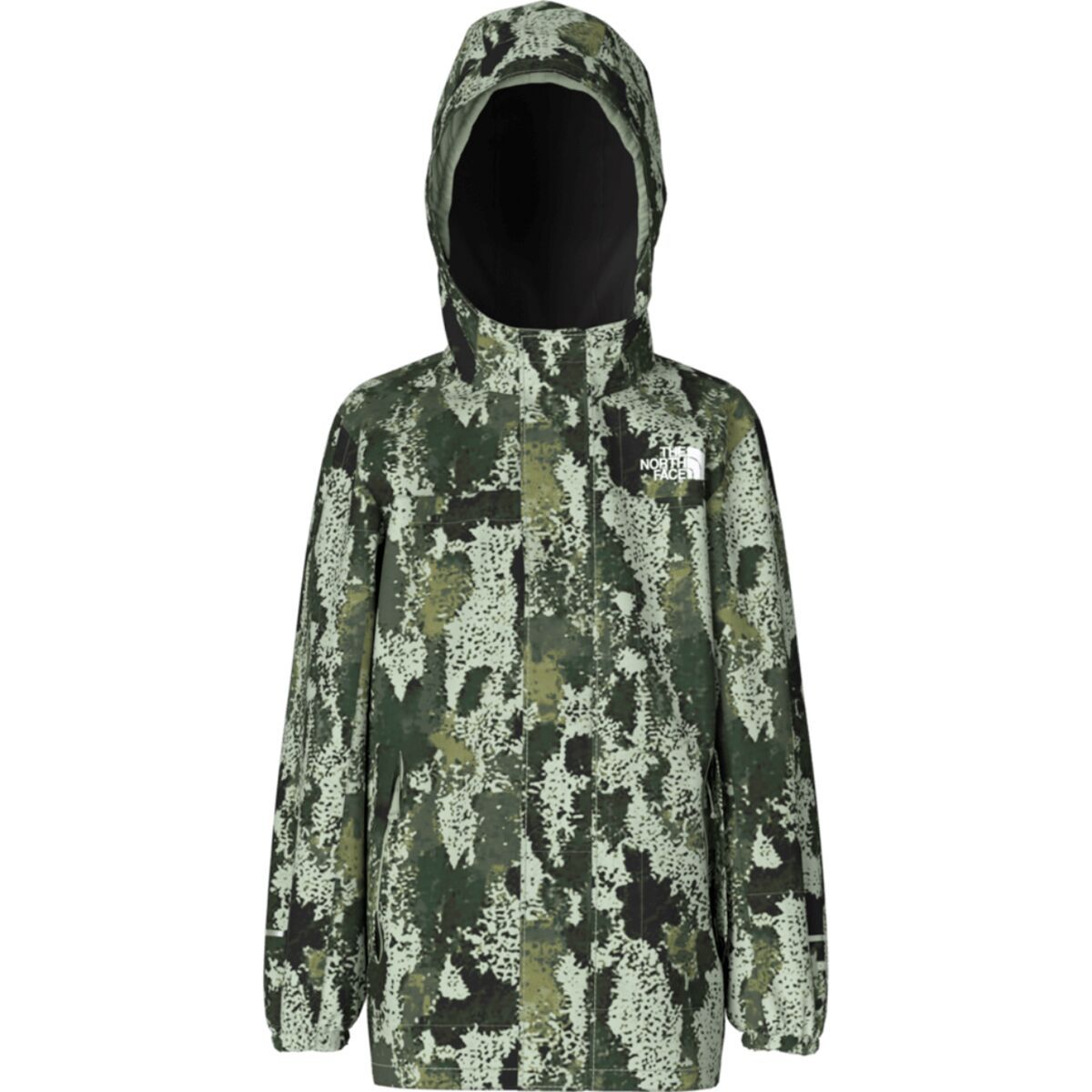Image of The North Face Antora Rain Jacket - Toddlers' Misty Sage Generative Camo Print, 6T