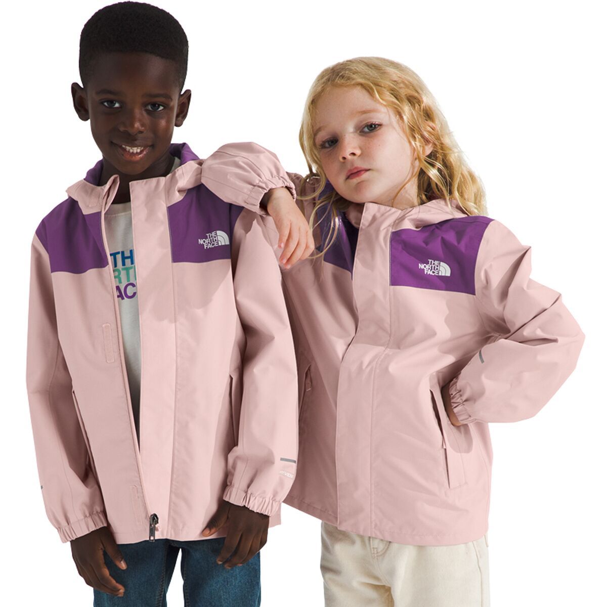 Image of The North Face Antora Rain Jacket - Toddlers' Pink Moss, 2T