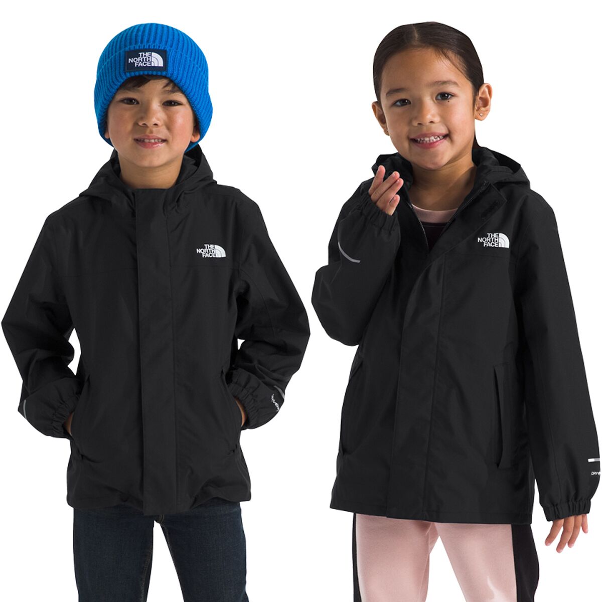 Image of The North Face Antora Rain Jacket - Toddlers' TNF Black/TNF Black, 5T
