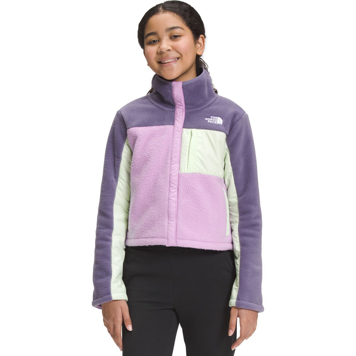 The North Face Fleece Mashup Jacket - Girls' Lupine, L