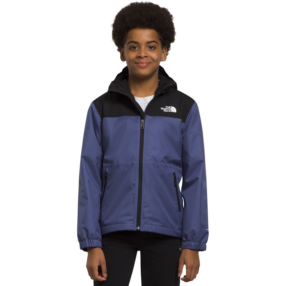 The North Face Warm Storm Rain Jacket - Boys' Cave Blue, XS