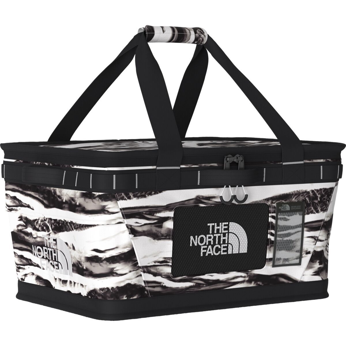 Image of The North Face Base Camp Gear Box - Medium TNF Black Edge Of Light Print/TNF Black, One Size