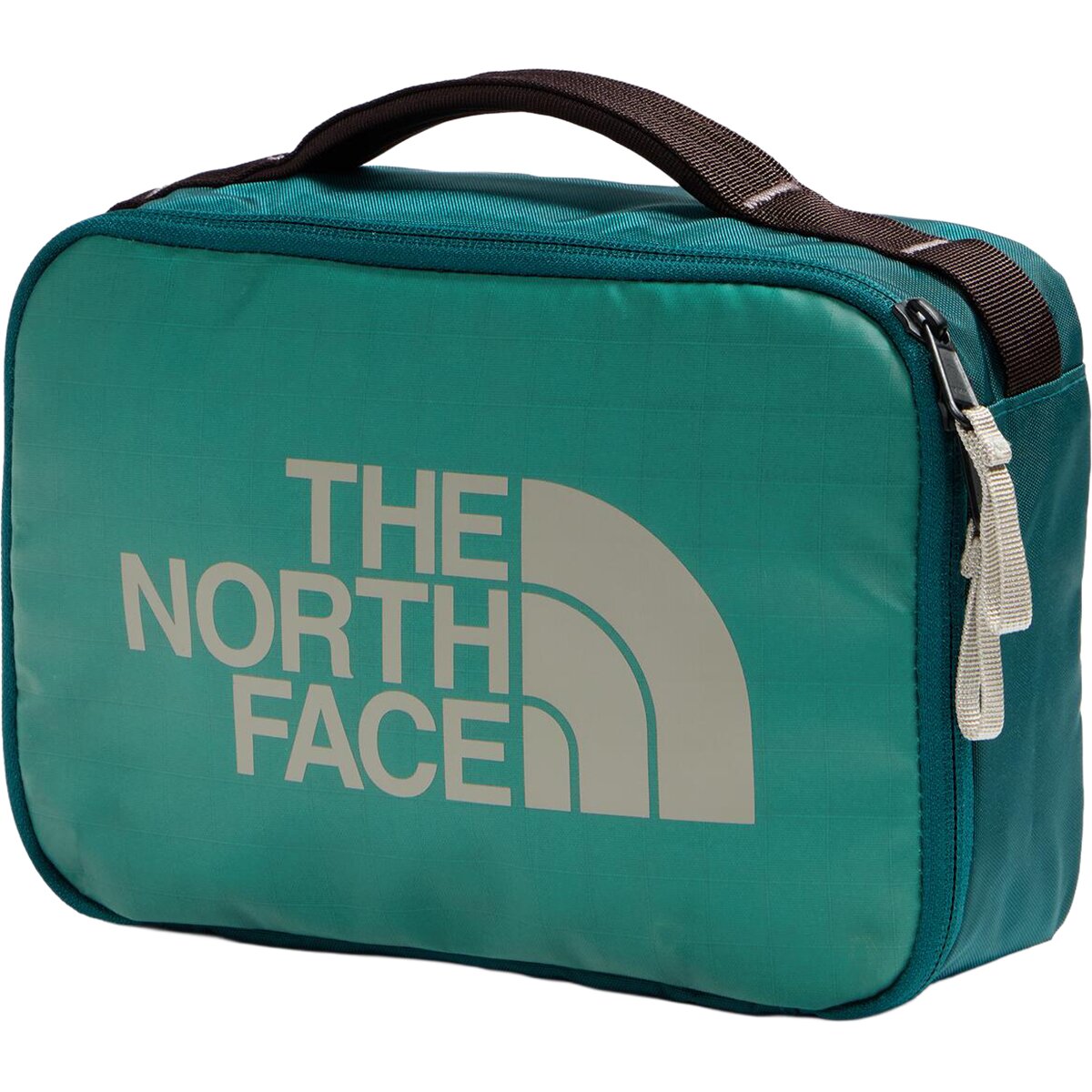 Image of The North Face Base Camp Voyager Dopp Kit Organizer Pacific Teal/Dark Chestnut/Stone Slab, One Size