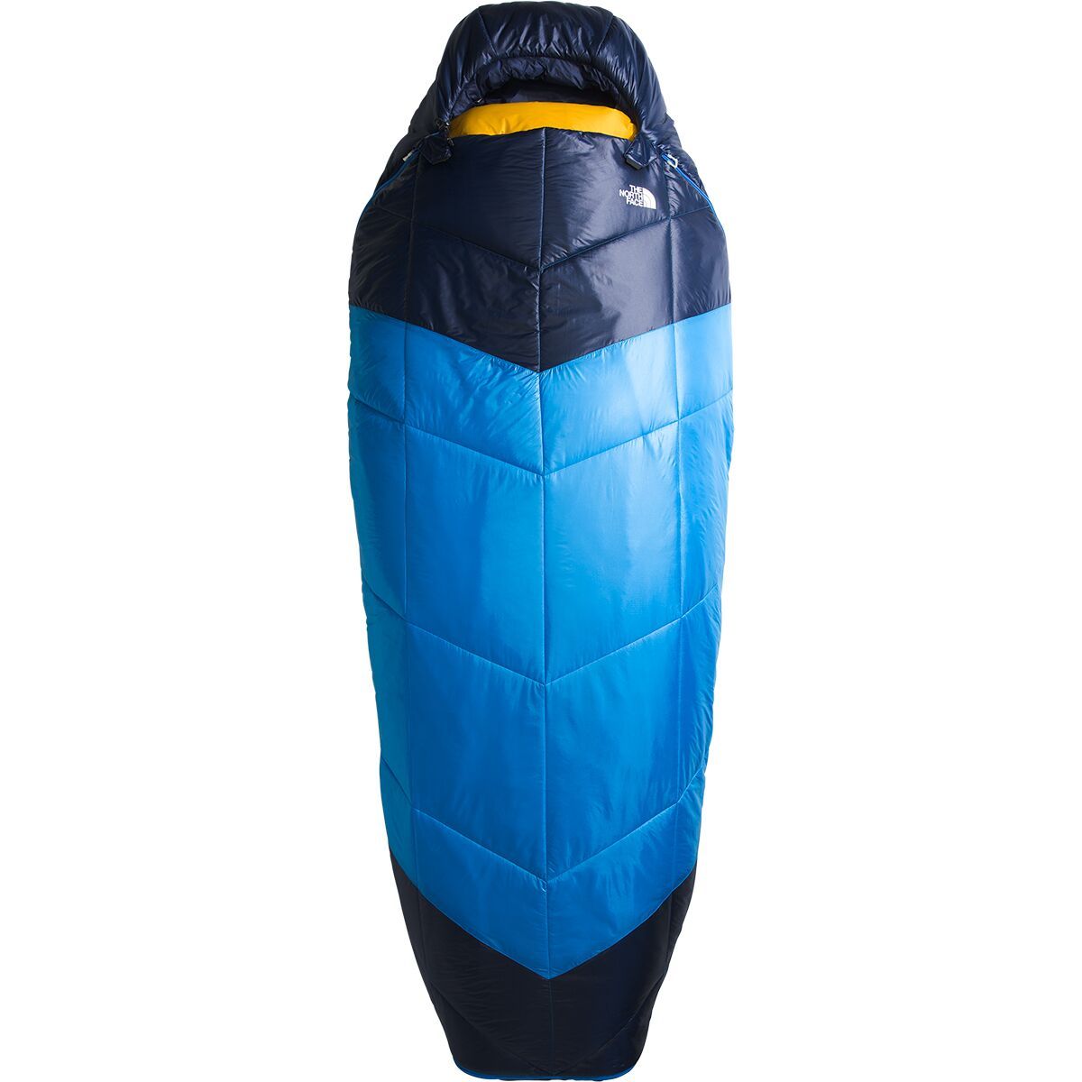 Image of The North Face One Sleeping Bag: Down Super Sonic Blue/Arrowwood Yellow-NPF, Regular