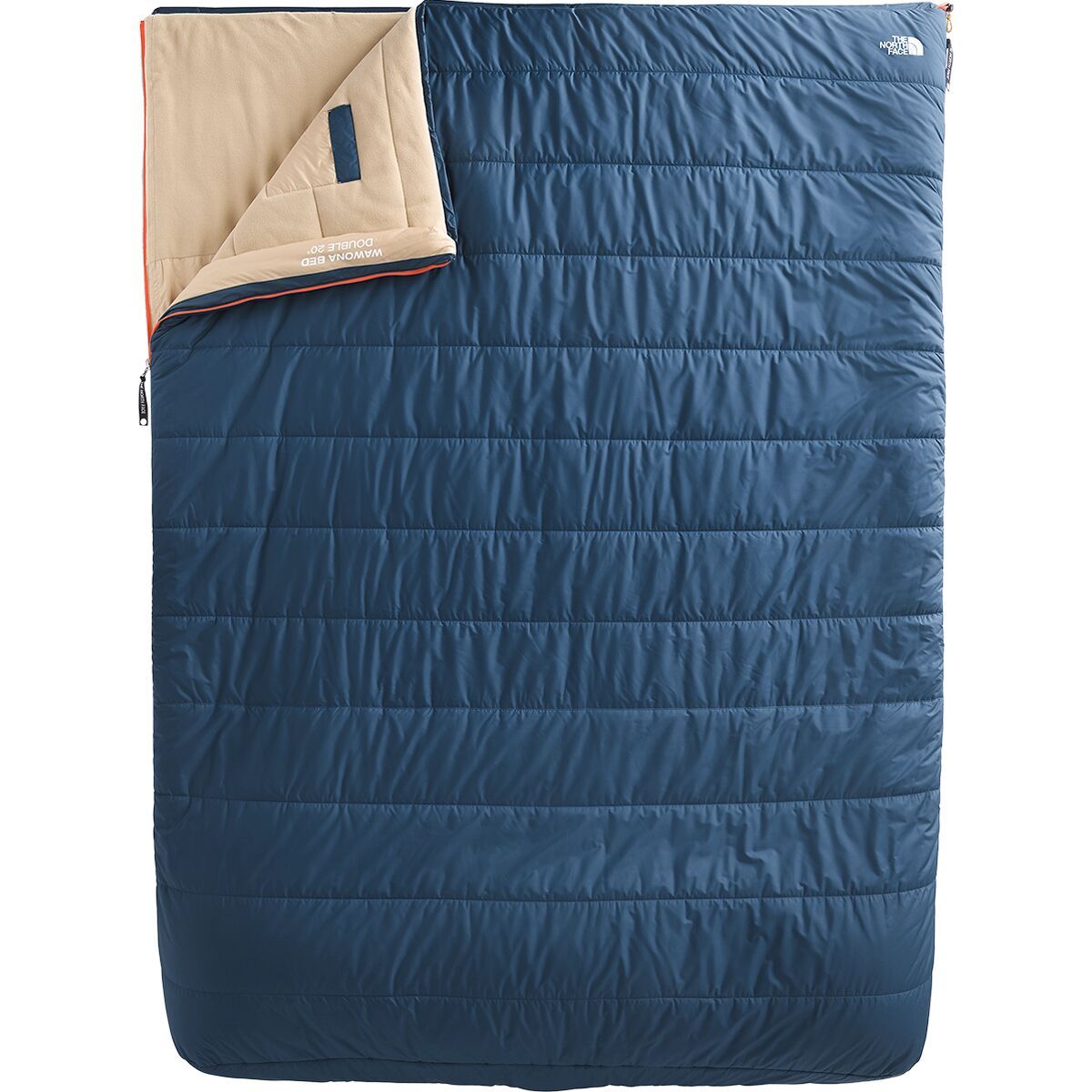 Image of The North Face Wawona Bed Double Sleeping Bag Shady Blue-NPF, Regular