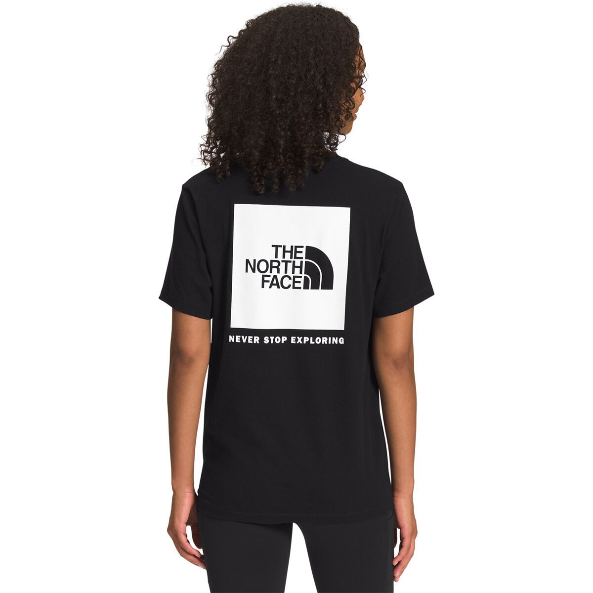 The North Face Box NSE T-Shirt - Women's TNF Black/TNF White, S