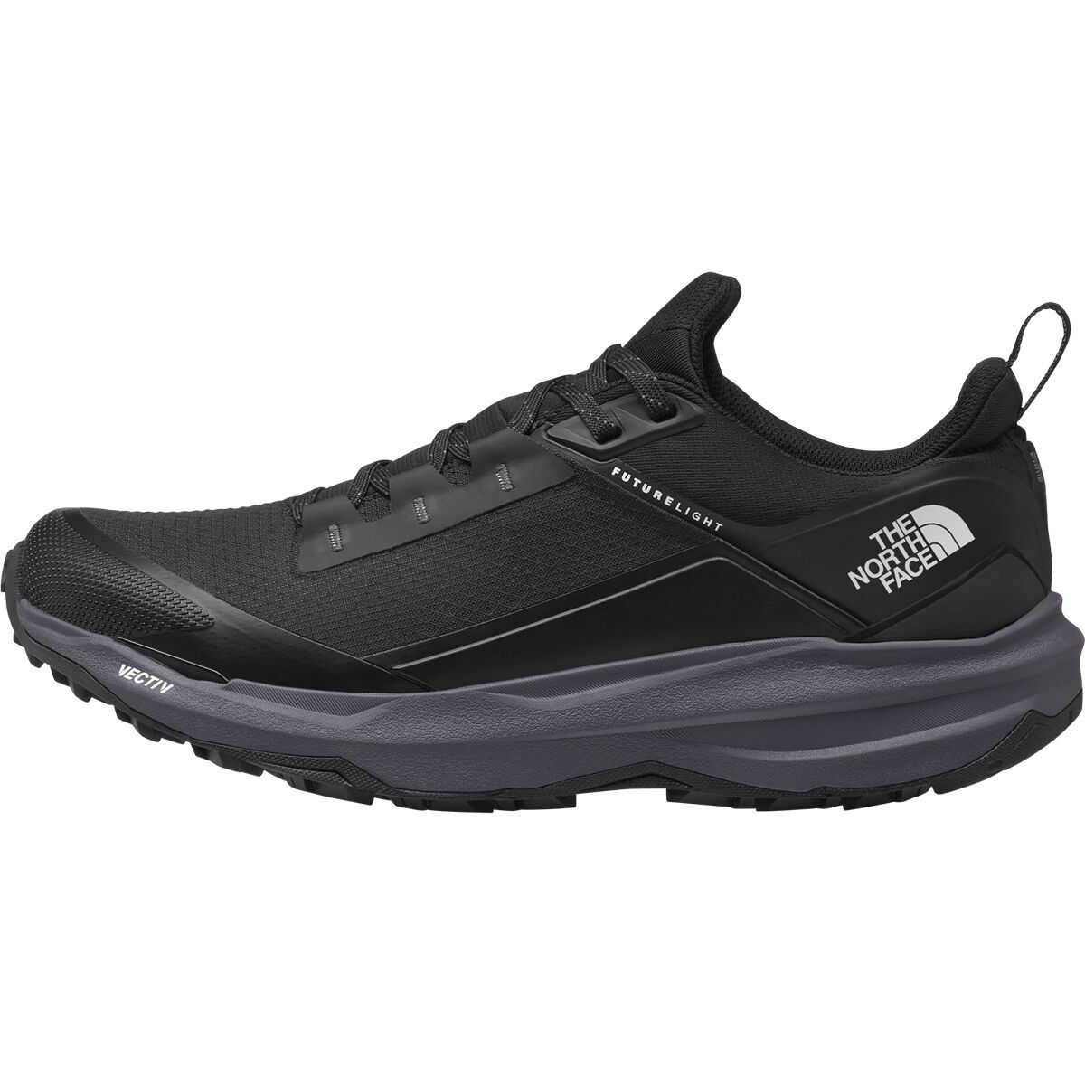 The North Face VECTIV Exploris 2 FUTURELIGHT Hiking Shoe - Men's TNF Black/Vanadis Grey, 12.5