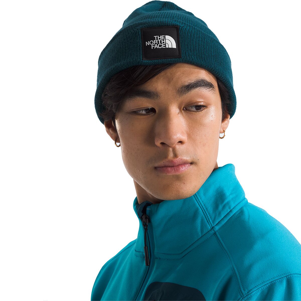 The North Face Big Box Beanie Deep Fit Cuffed Hat Sustainable Fabric Unisex The North Face Big Box Beanie - Als.com main image 2