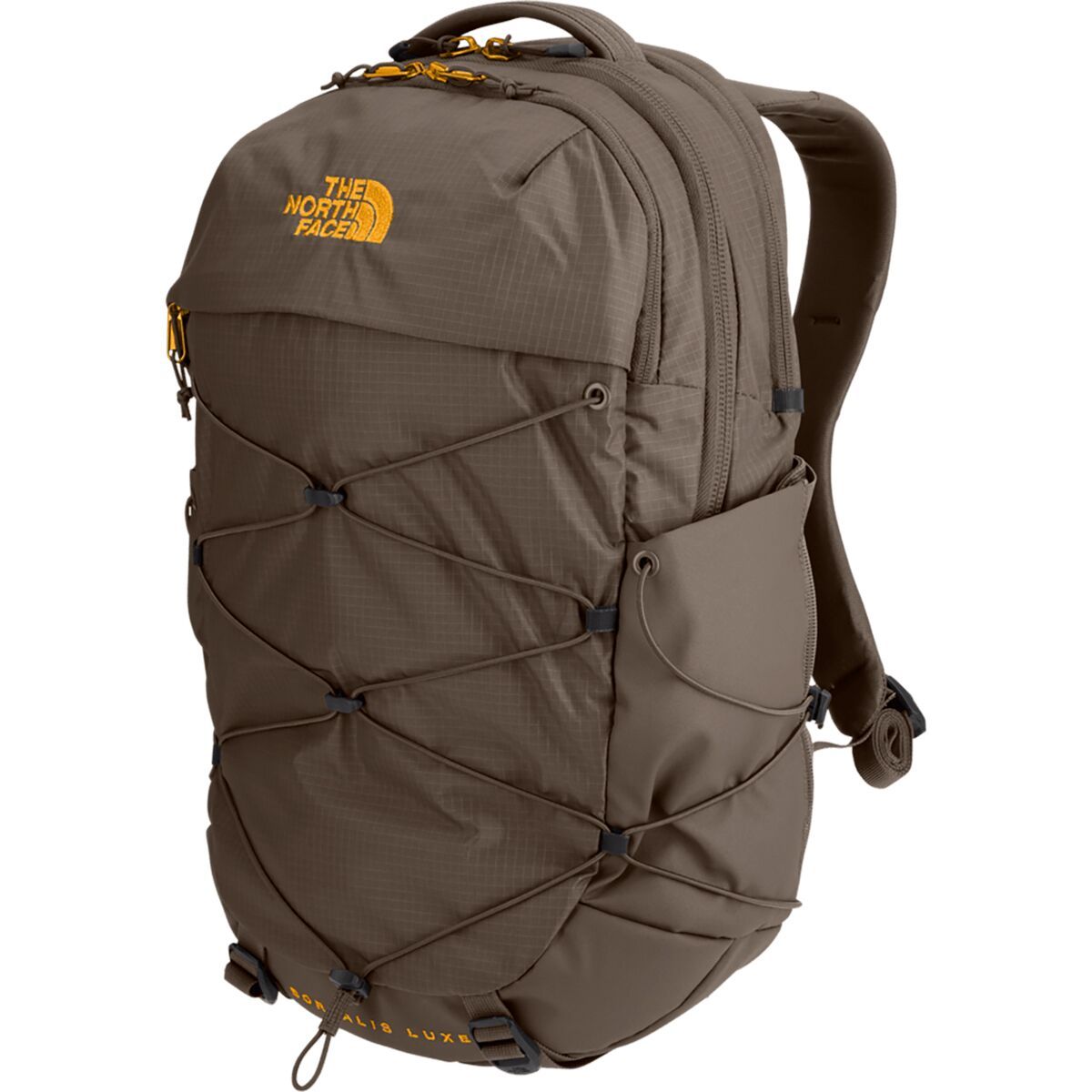 Image of The North Face Borealis Luxe Pack - Women's Smokey Brown/Gold Metallic, One Size