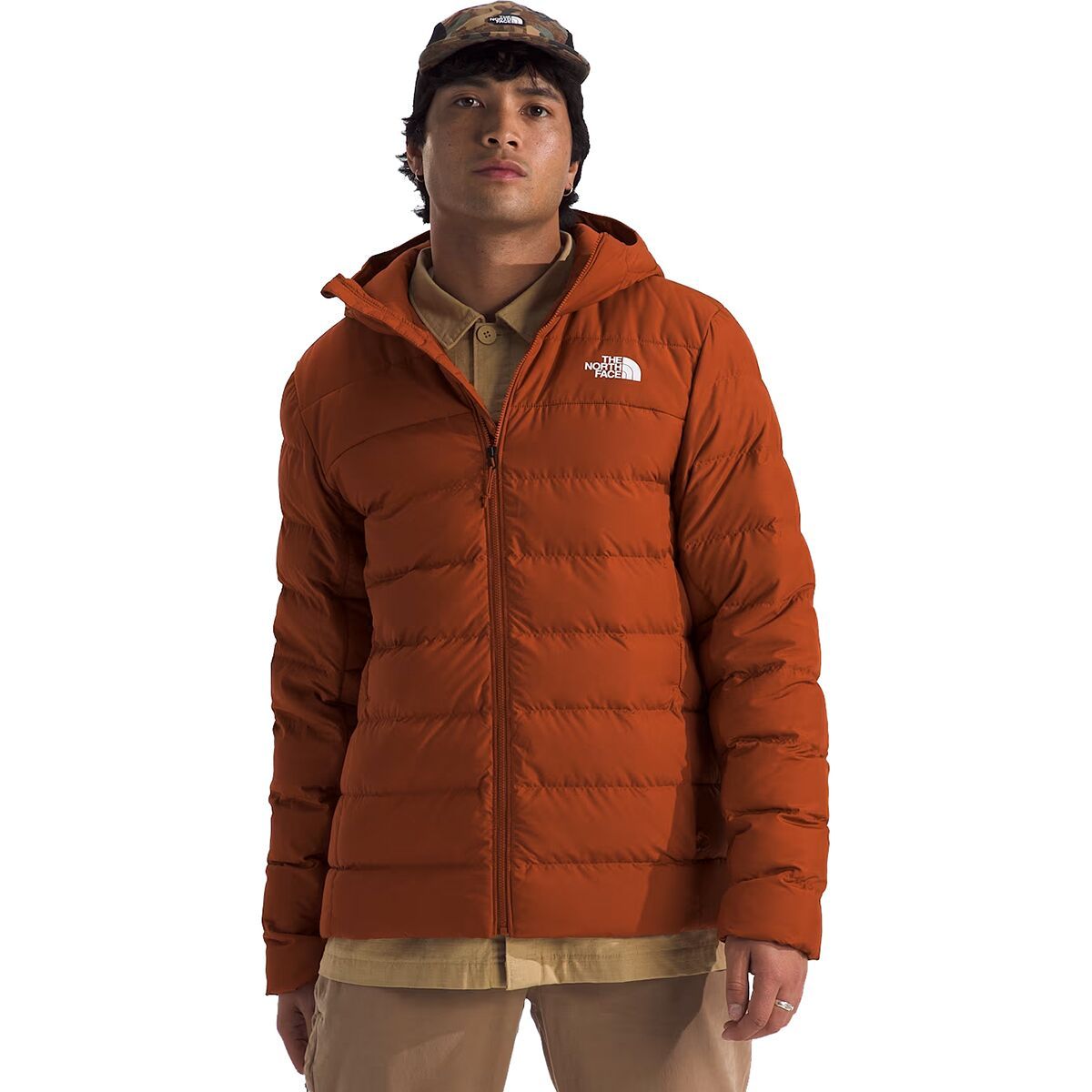 Image of The North Face Aconcagua 3 Hoodie - Men's Earthen Copper, XL
