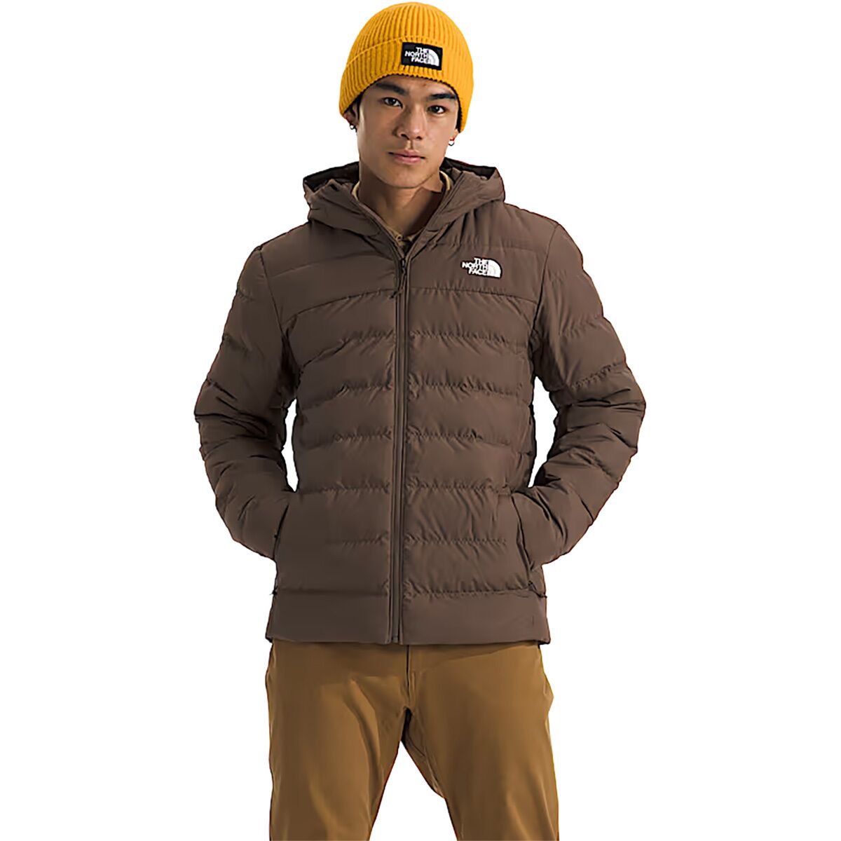 Image of The North Face Aconcagua 3 Hoodie - Men's Smokey Brown, S