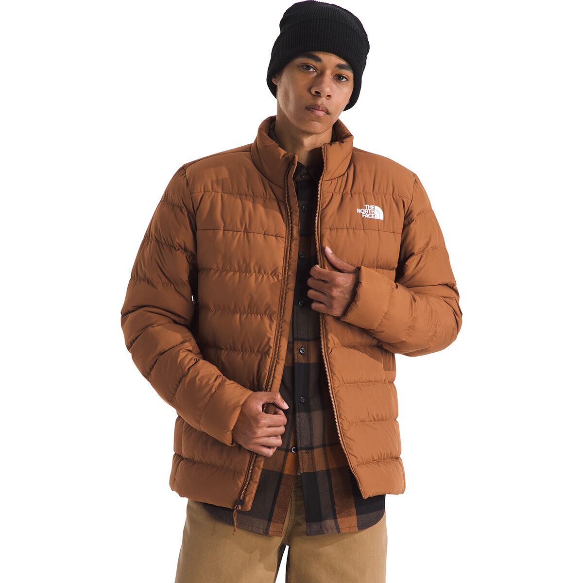 Image of The North Face Aconcagua 3 Jacket - Men's Burnt Umber, M