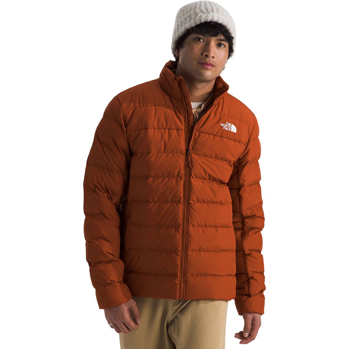 Image of The North Face Aconcagua 3 Jacket - Men's Earthen Copper, S