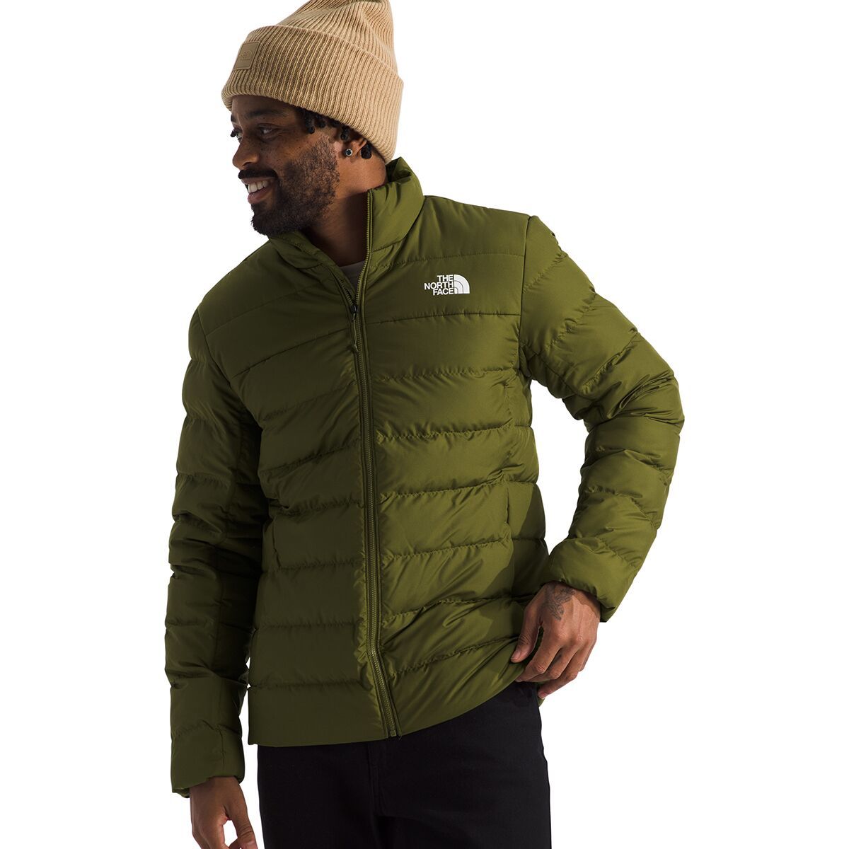 Image of The North Face Aconcagua 3 Jacket - Men's Forest Olive, XL