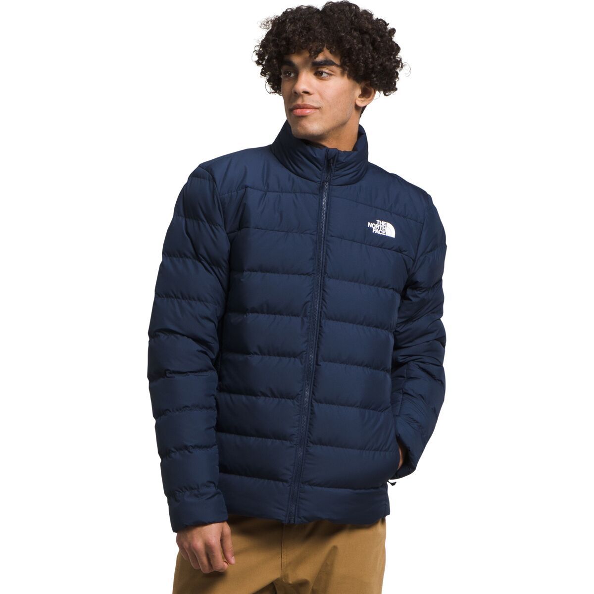 Image of The North Face Aconcagua 3 Jacket - Men's Summit Navy/NPF, S