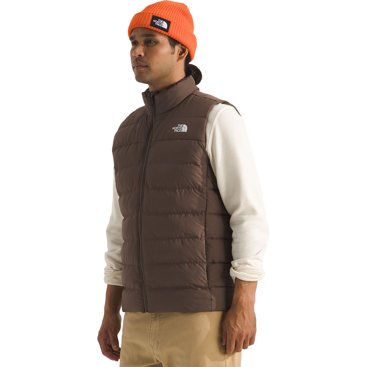 Image of The North Face Aconcagua 3 Vest - Men's Smokey Brown, S