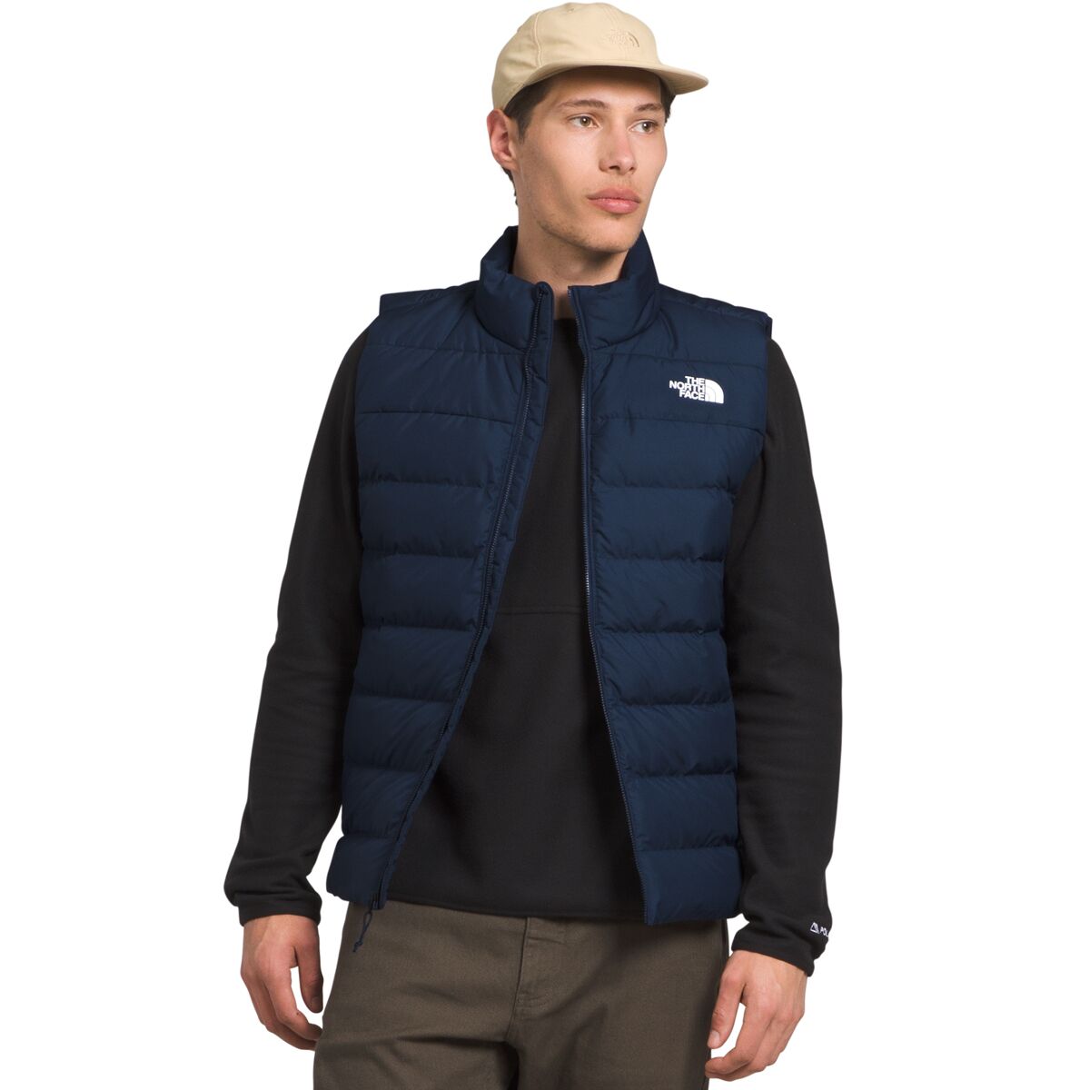 Image of The North Face Aconcagua 3 Vest - Men's Summit Navy/NPF, M