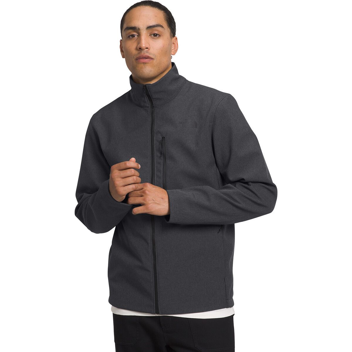 Image of The North Face Apex Bionic 3 Jacket - Men's TNF Dark Grey Heather/NPF, L
