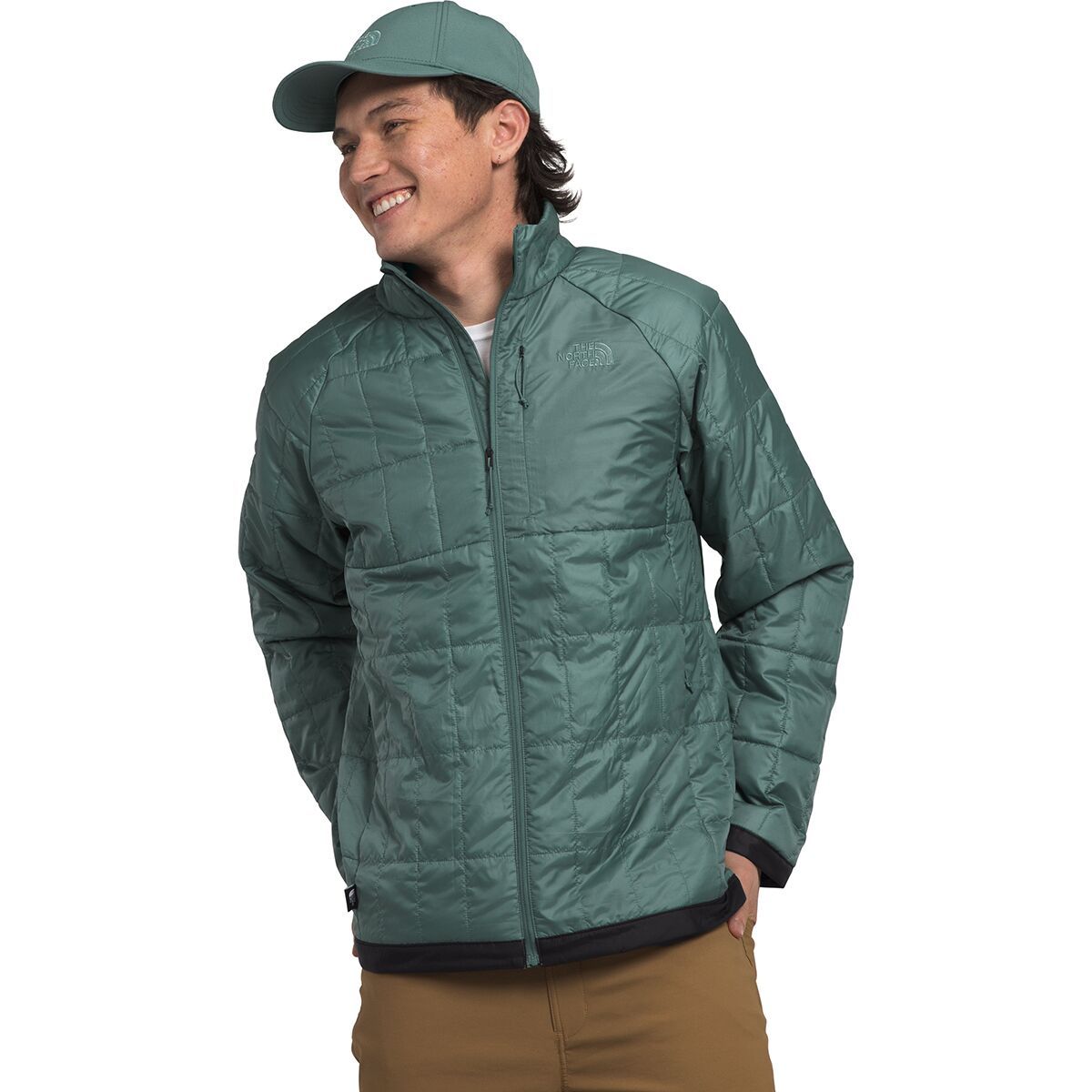 The North Face Circaloft Jacket - Men's Dark Sage/TNF Black, M