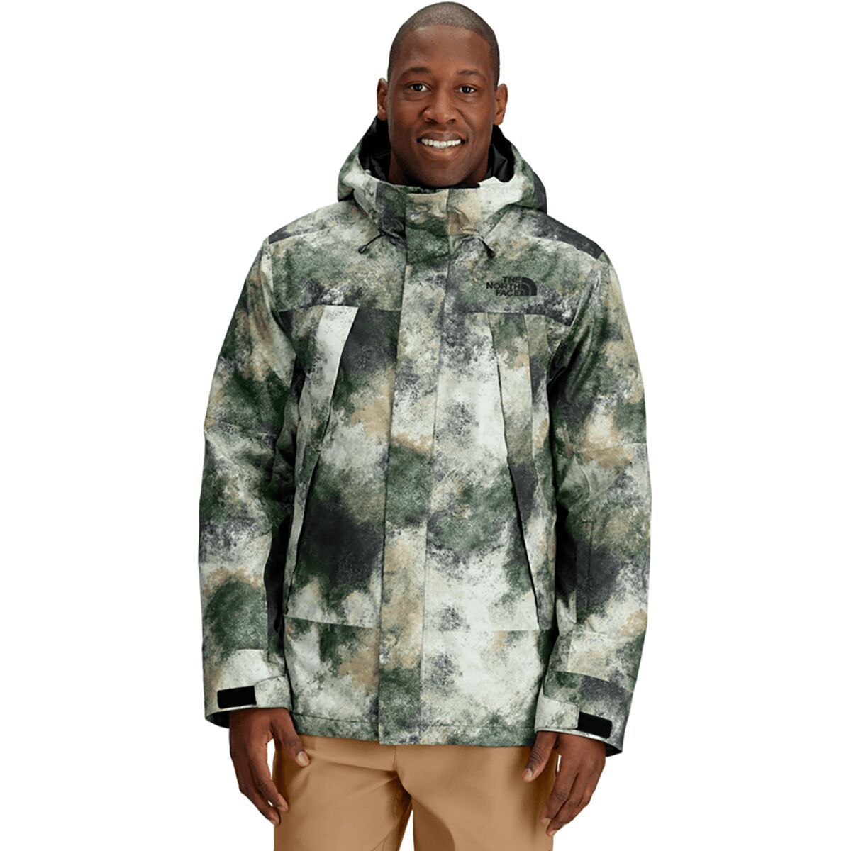 The North Face Clement Triclimate Jacket - Men's Pine Needle Faded Dye Camo Print, S