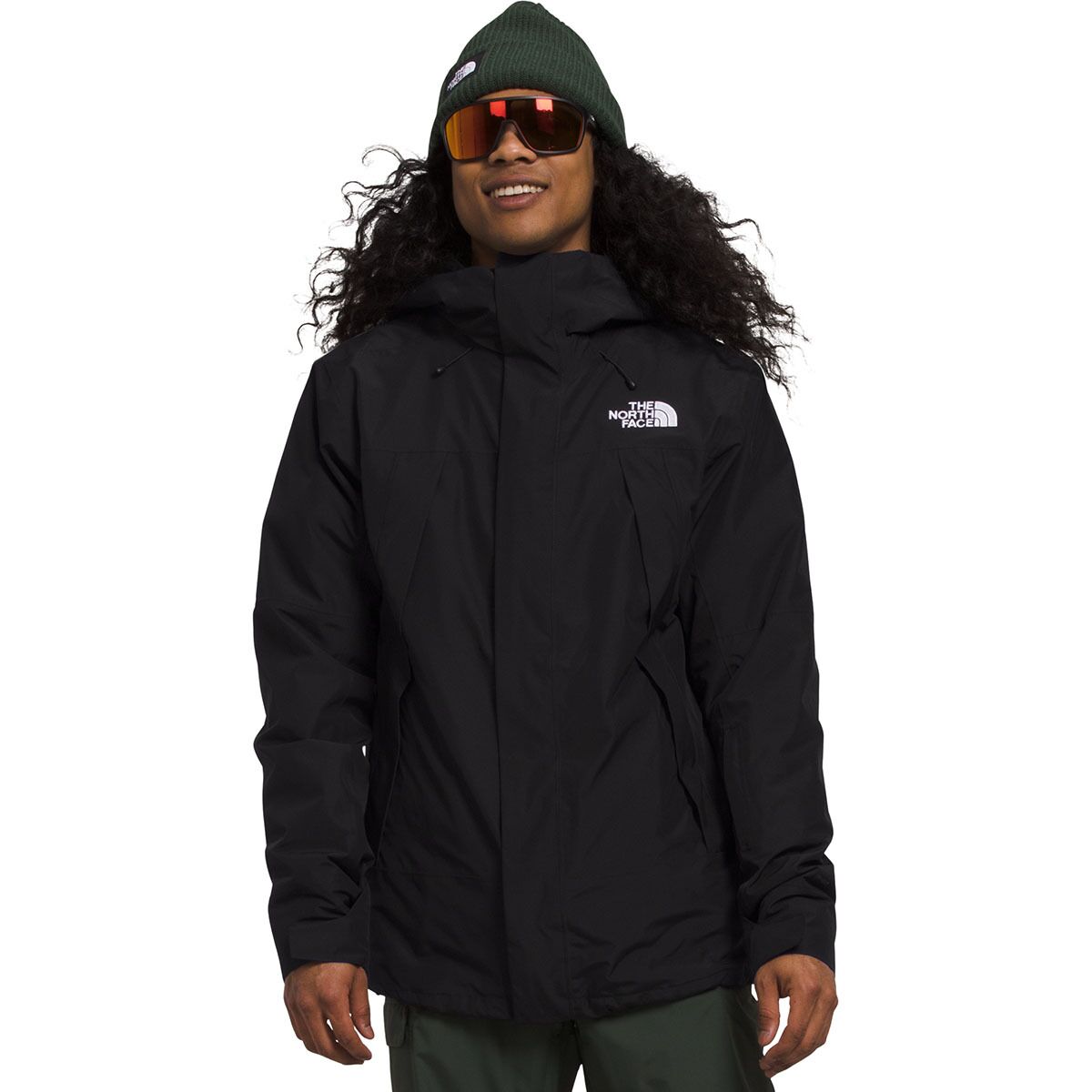 Image of The North Face Clement Triclimate Jacket - Men's TNF Black/Asphalt Grey/NPF, M