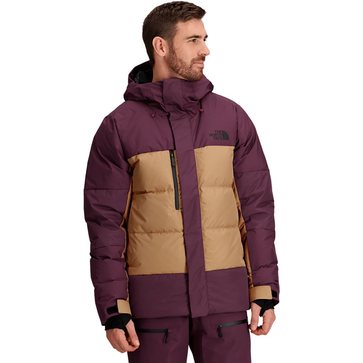 The North Face Corefire Down Windstopper Jacket - Men's Boysenberry/Almond Butter, L