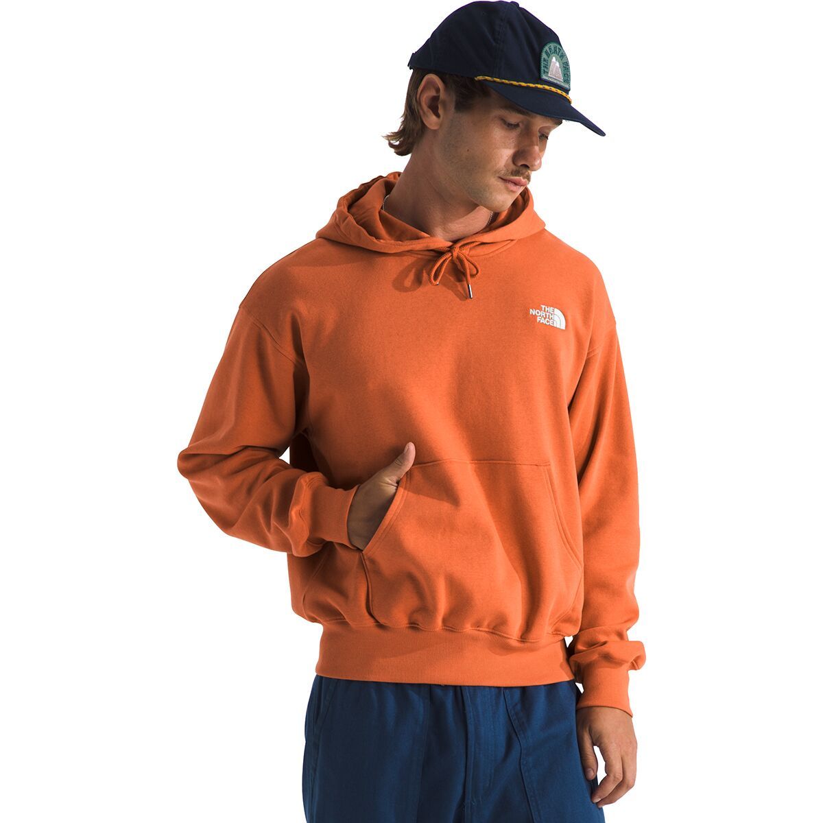 Image of The North Face Evolution Vintage Hoodie - Men's Iron Bronze, S