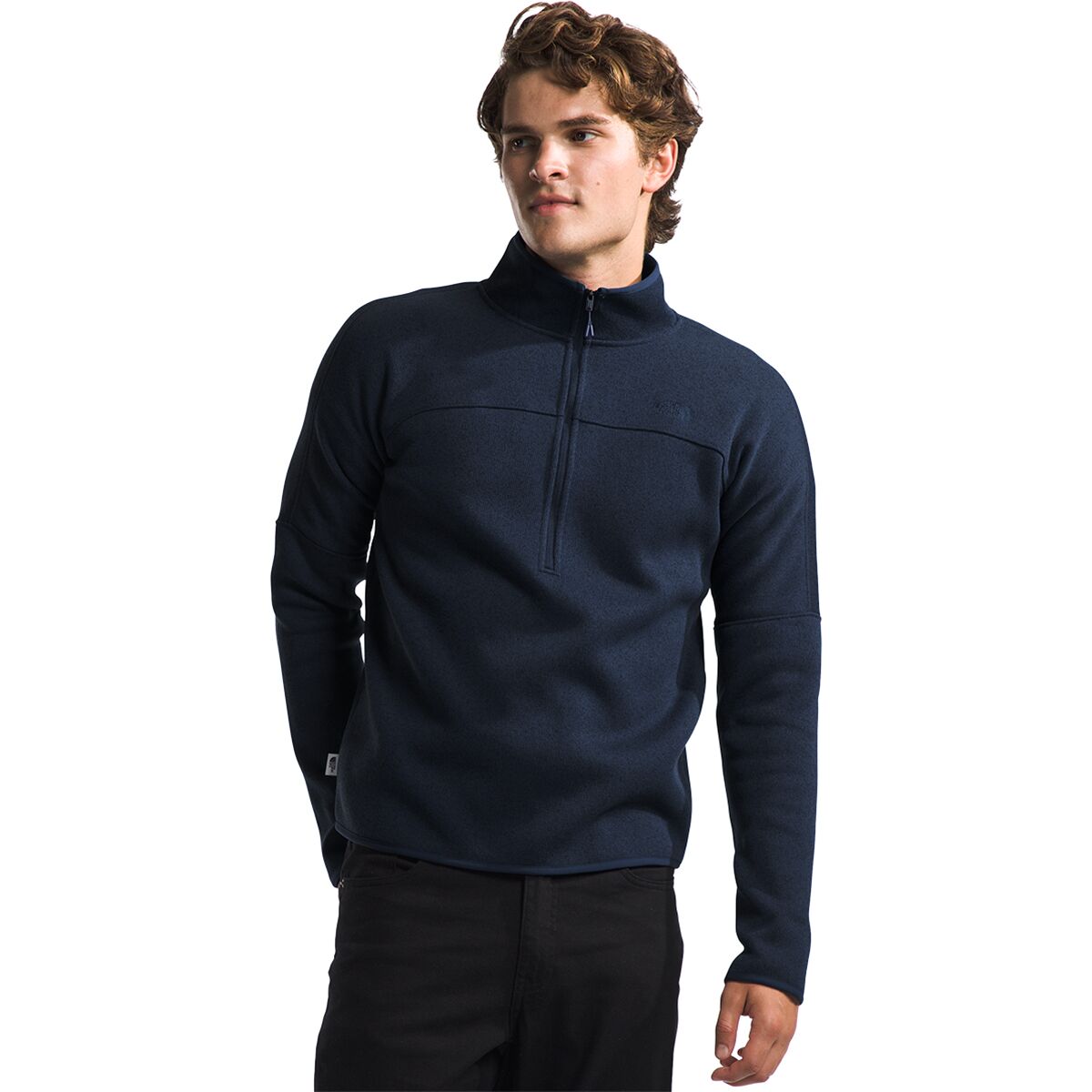 North face navy blue fleece hot sale