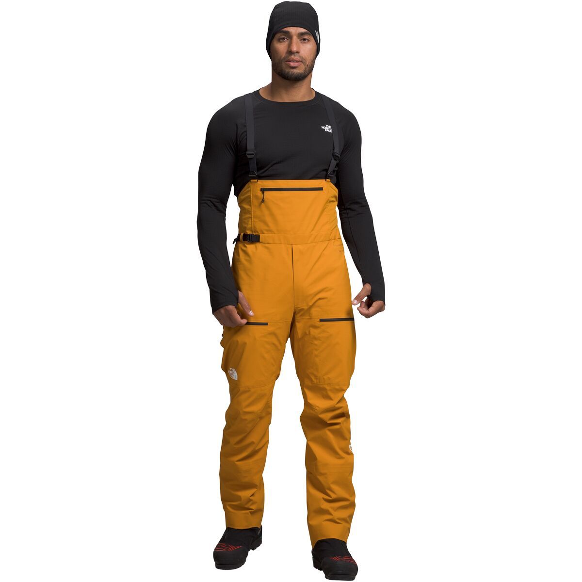 The North Face Summit Pumori GTX Pro Bib - Men's Citrine Yellow, XL/Reg