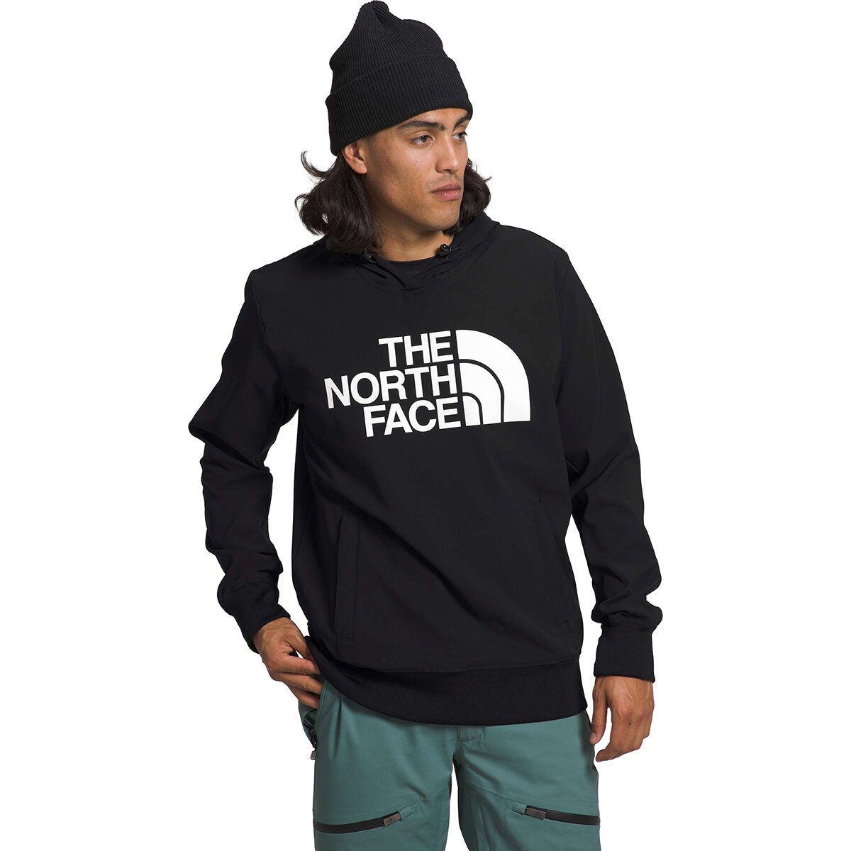 Image of The North Face Tekno Logo Hoodie - Men's TNF Black/NPF, S