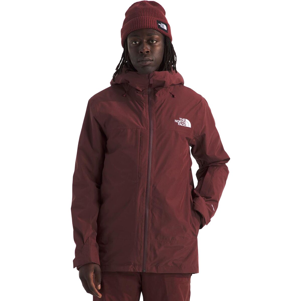 Image of The North Face ThermoBall Eco Snow Triclimate Jacket - Men's Sumac, XXL