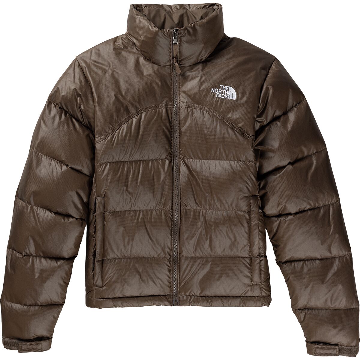 Image of The North Face 2000 Retro Nuptse Jacket - Women's Smokey Brown, XXL