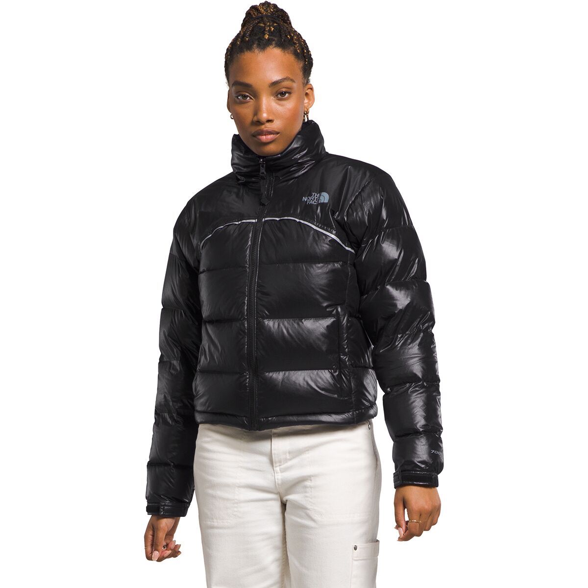 Image of The North Face 2000 Retro Nuptse Jacket - Women's TNF Black, L