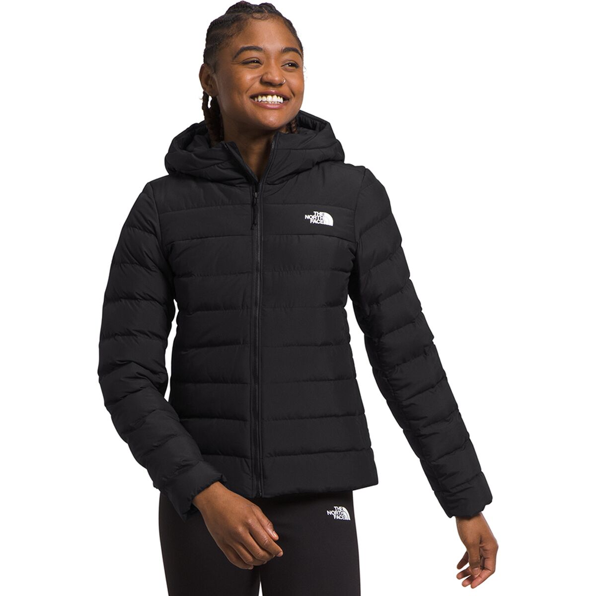 Image of The North Face Aconcagua 3 Hooded Jacket - Women's TNF Black/NPF, XS