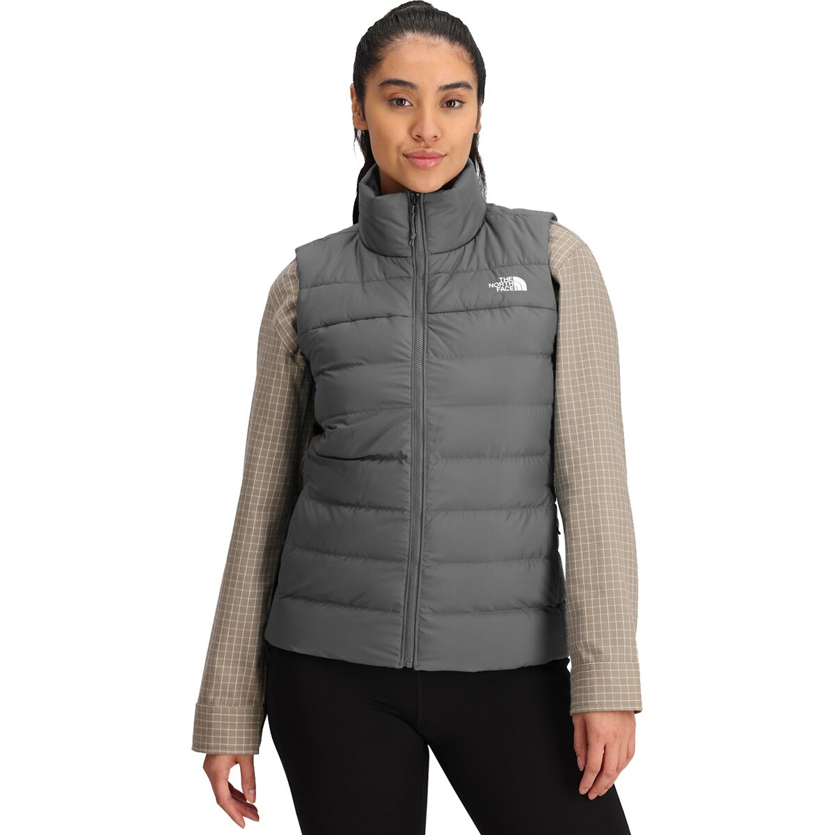 Image of The North Face Aconcagua 3 Vest - Women's Smoked Pearl, S