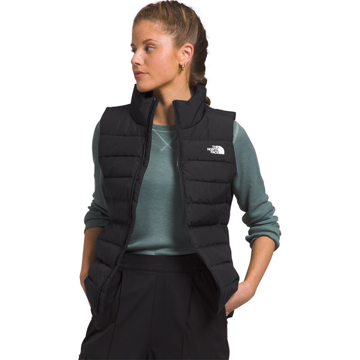 Image of The North Face Aconcagua 3 Vest - Women's TNF Black/NPF, XS
