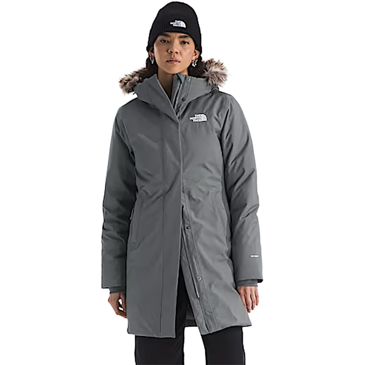 Image of The North Face Arctic Down Parka - Women's Smoked Pearl, L