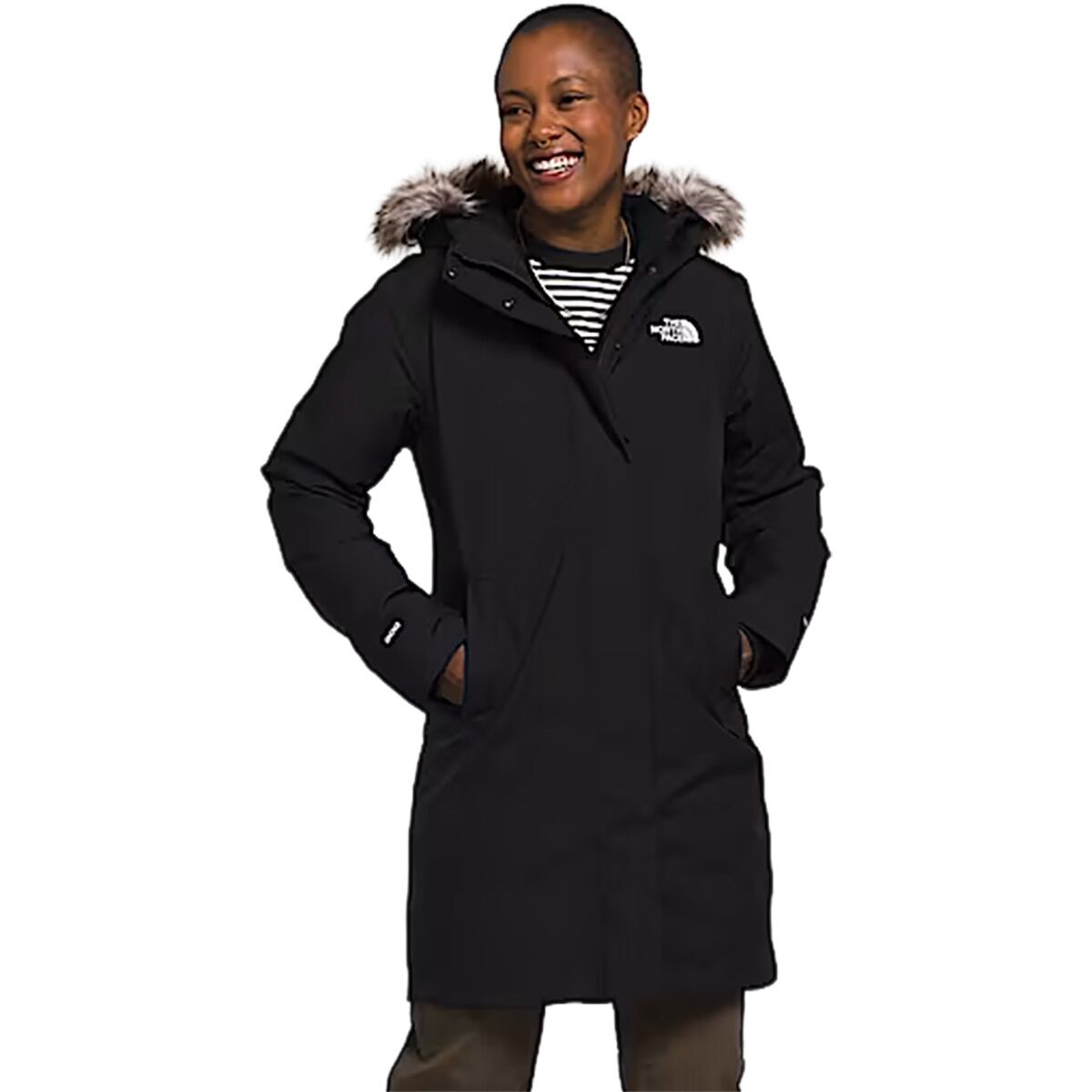 Image of The North Face Arctic Down Parka - Women's TNF Black/NPF, XS