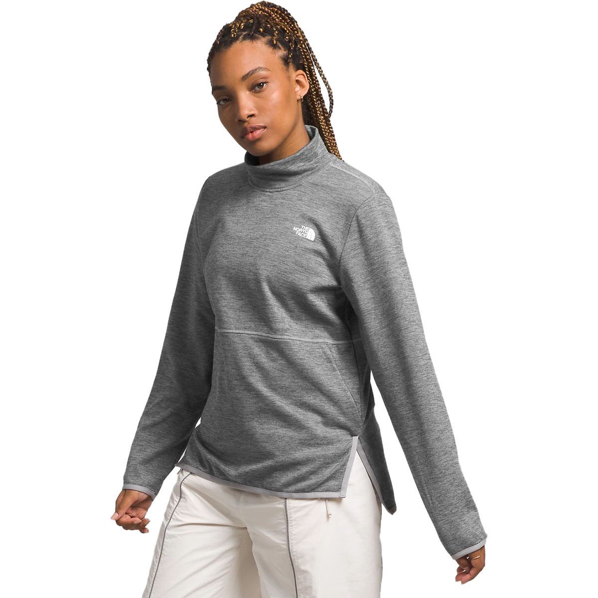 The North Face Canyonlands Pullover Tunic - Women's TNF Medium Grey Heather, XS