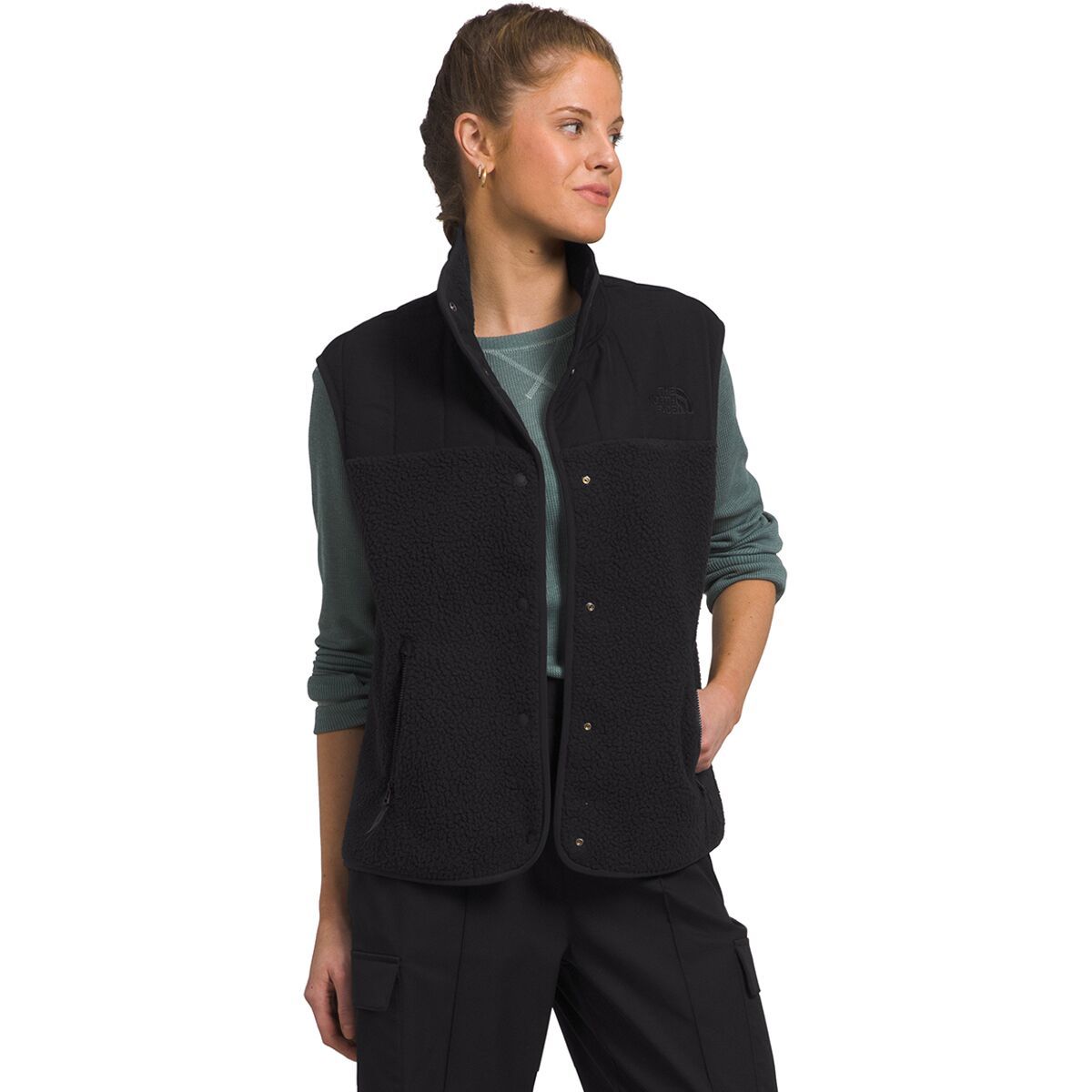The North Face Cragmont Fleece Vest - Women's TNF Black, XL