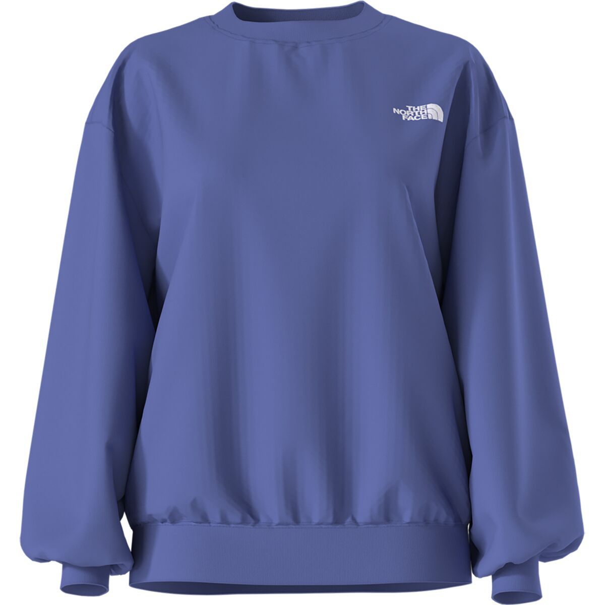 Image of The North Face Evolution Oversized Crew Sweatshirt - Women's Indigo Plum, XXL