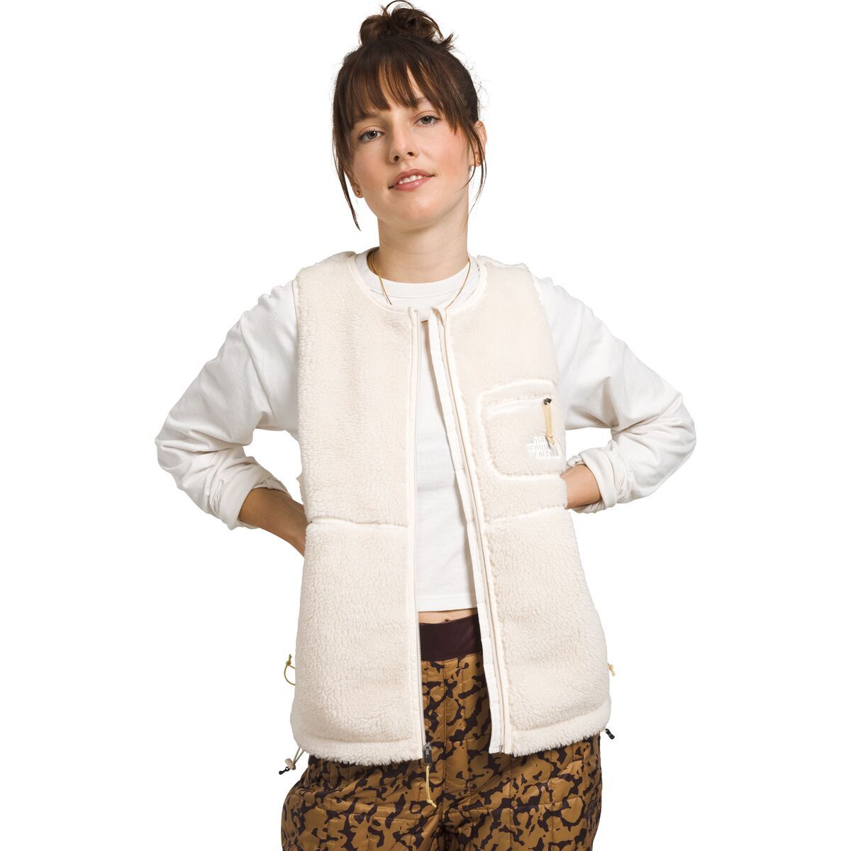 The North Face Extreme Pile Vest - Women's Gardenia White, XS