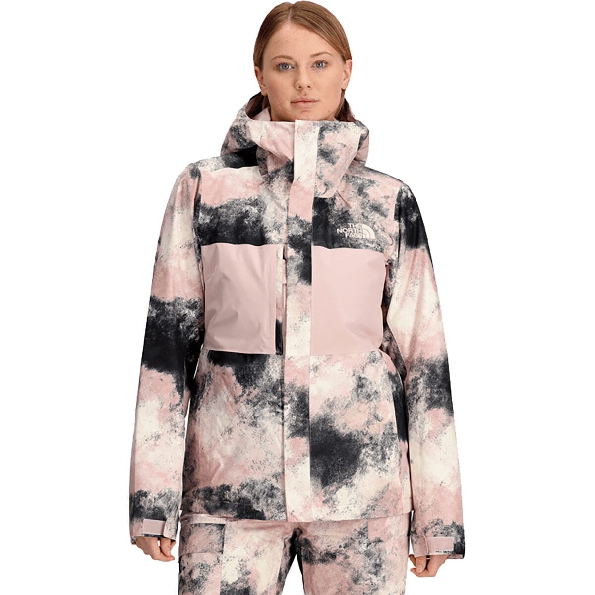 The North Face Freedom Insulated Jacket - Women's Pink Moss Faded Dye Camo Print