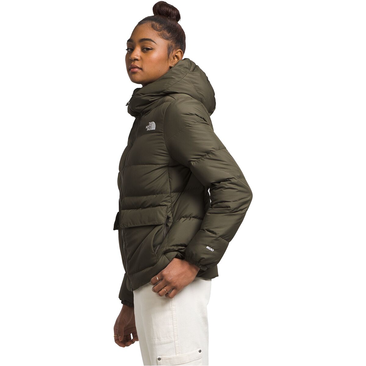 Women's insulated cheap fanorak jacket