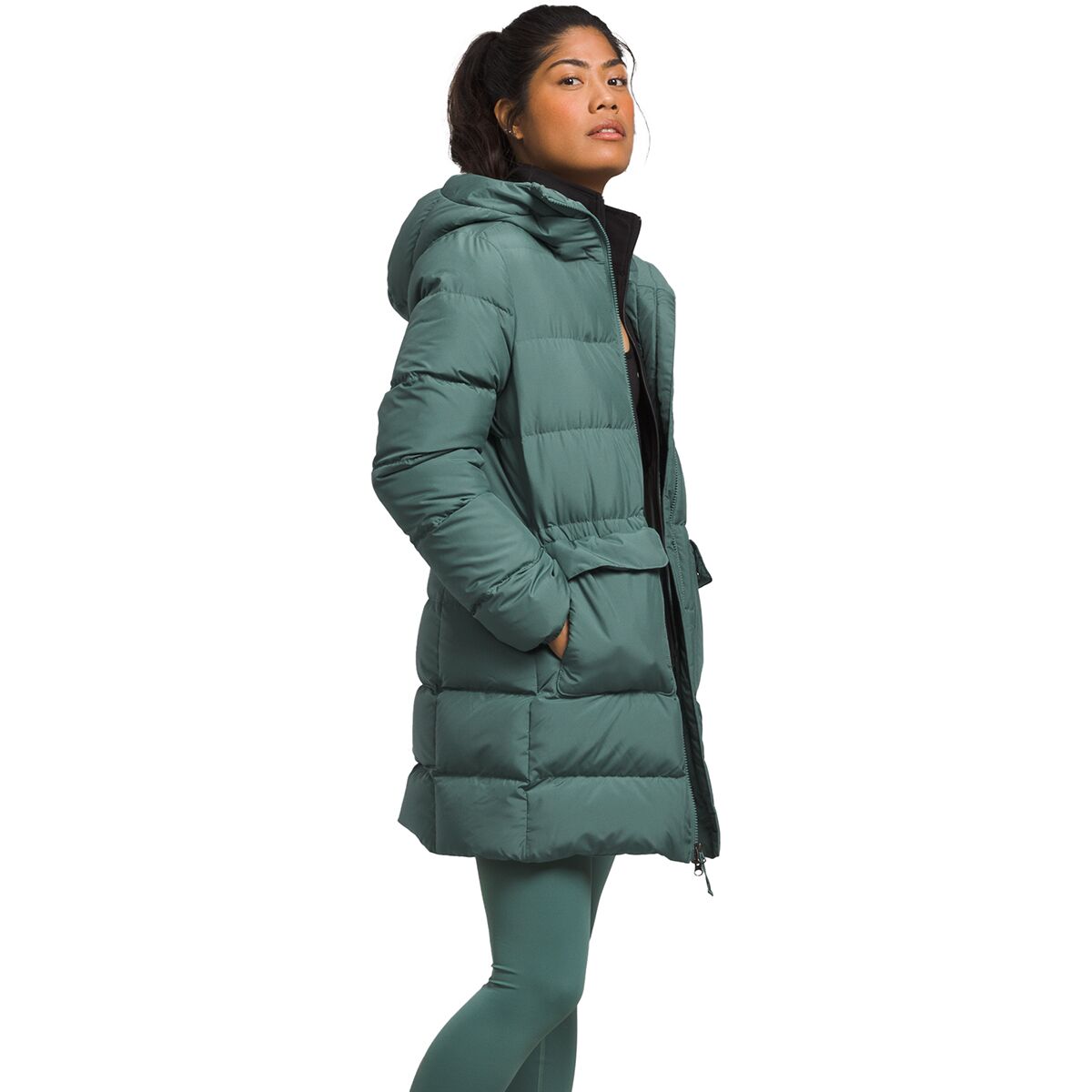 MANTEAU HIVER THE NORTH FACE FEMME GOTHAM PARKA DARK SAGE NF0A84IX MAHEU –  Maheu Go Sport