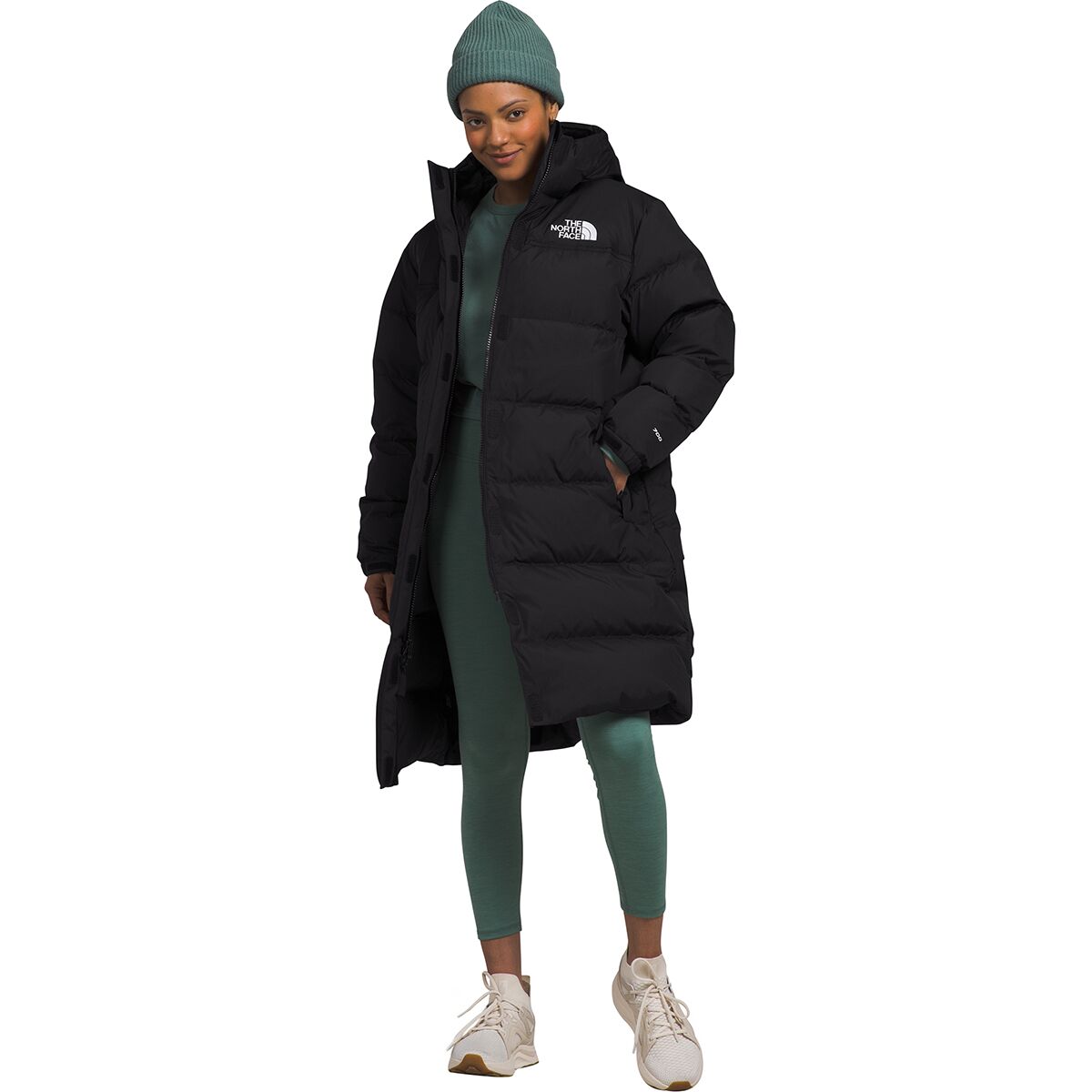 Image of The North Face Nuptse Parka - Women's TNF Black/NPF, S