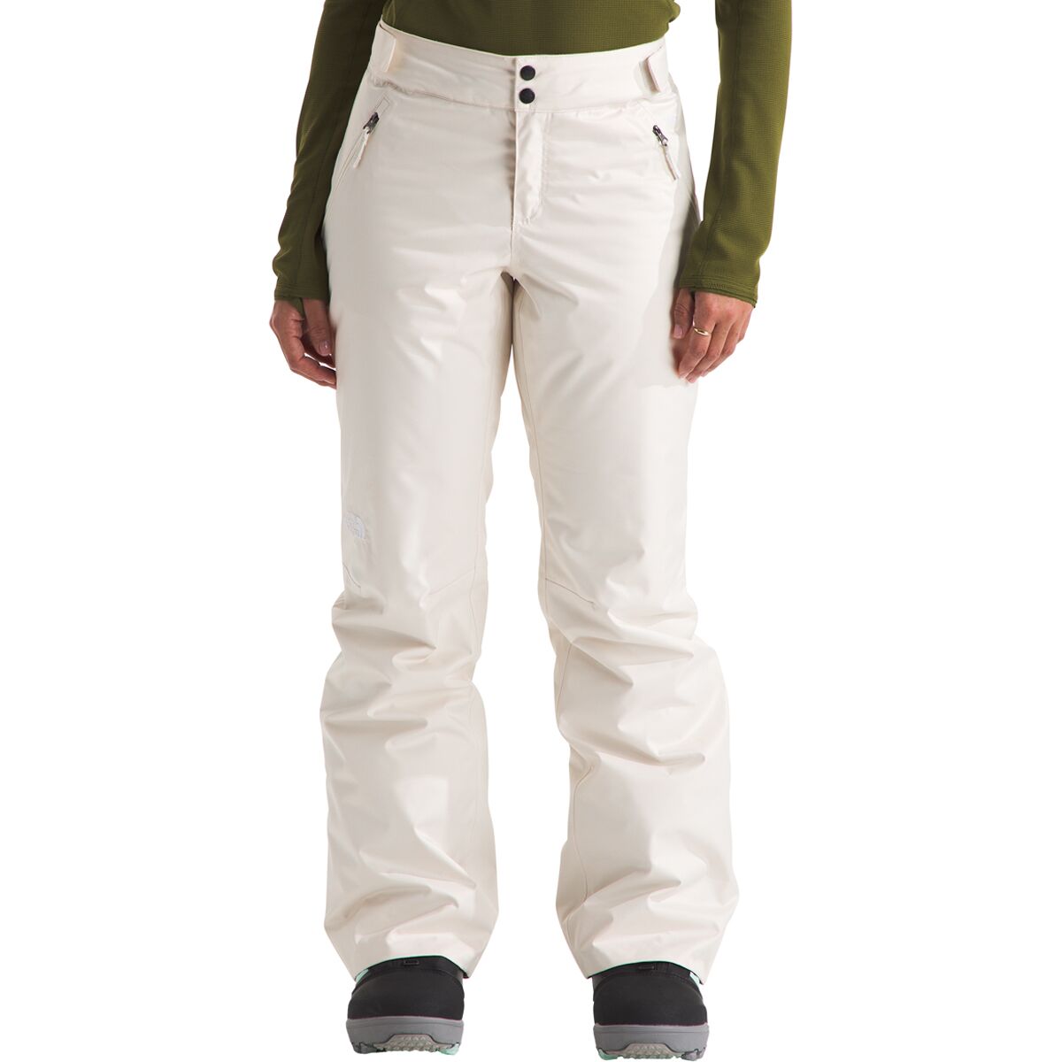 Image of The North Face Sally Insulated Pant - Women's White Dune, L/Reg