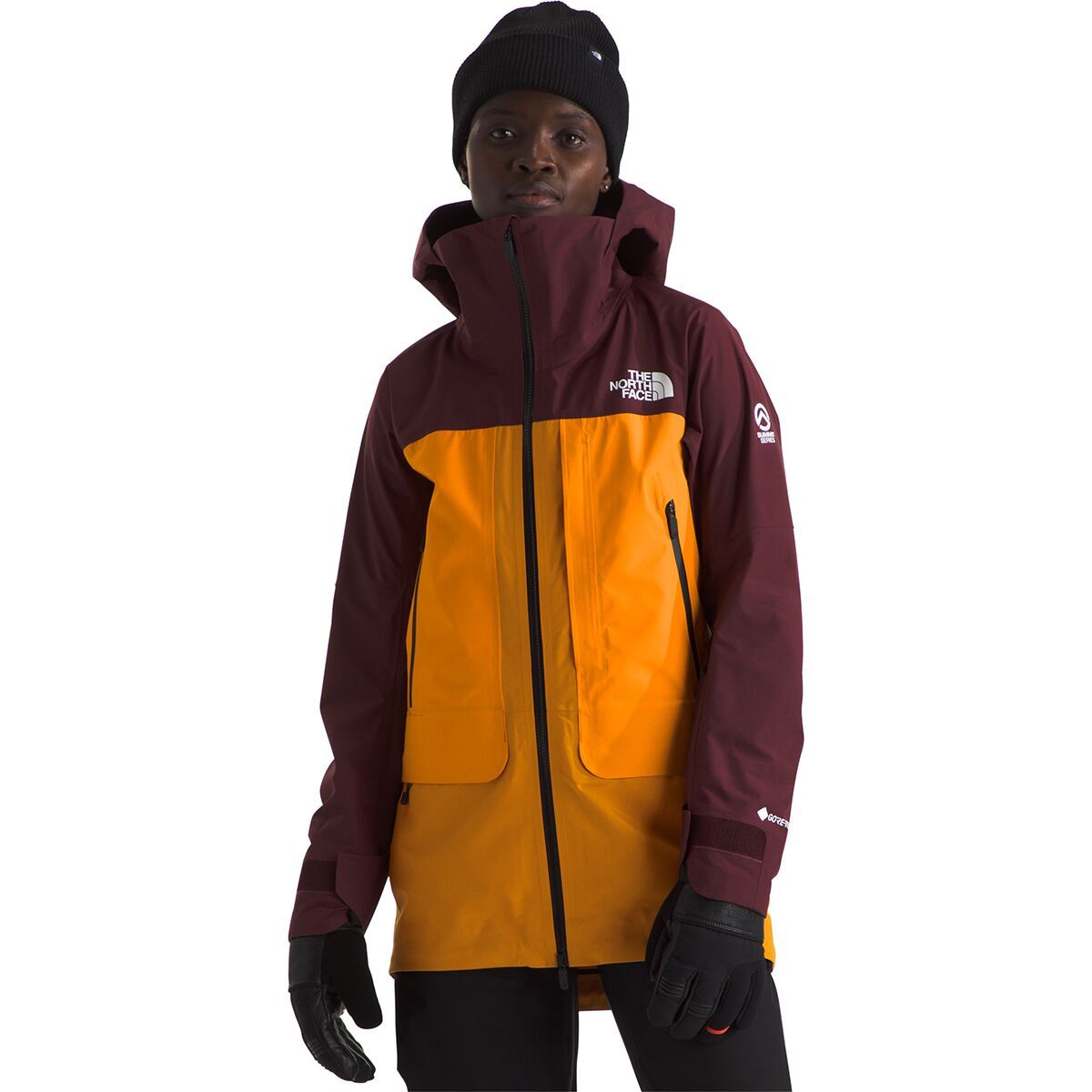 The North Face Summit Verbier GTX Jacket - Women's Alpine Plum/Apricot Glaze/Iron Citrus, XS